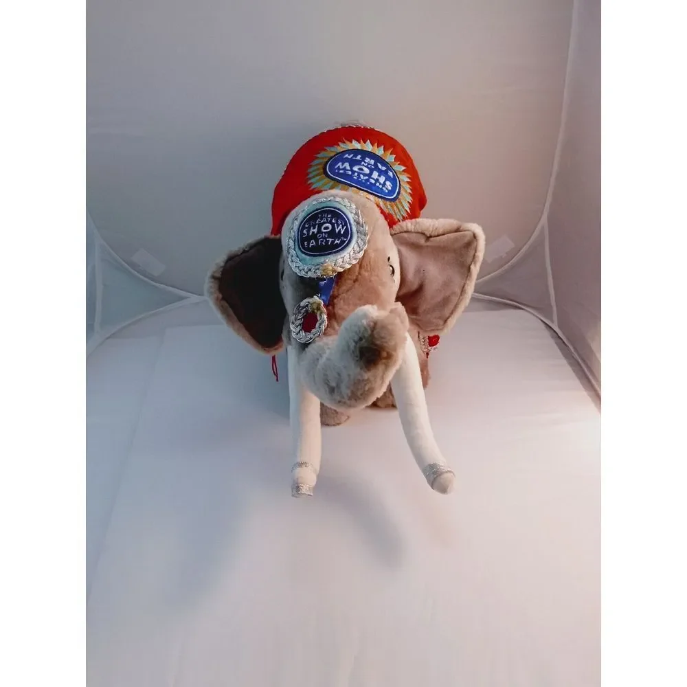 Vintage Ringling Brothers and Barnum & Bailey 136th Edition‎ Elephant Plush